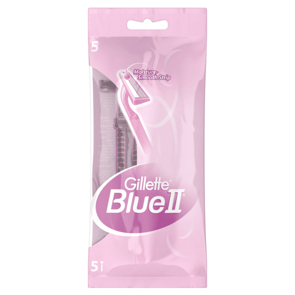 Gillette Blue II Disposible Razors (Wmn) X5