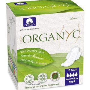 Organyc Sanitary Npkn Night Heavy Flow w/ Wings